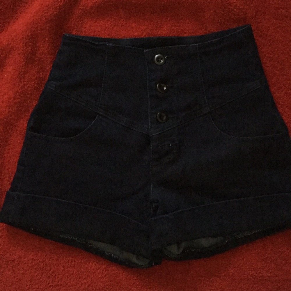 High- waist shorts